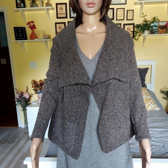 Elie Tahari Open Front Cardigan Sweater - Picture 10 of 13